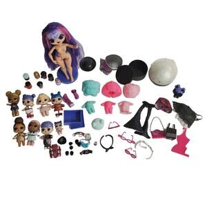 L.O.L Surprise OMG Shadow Winter Disco Fashion Doll Sis Bro Accessories